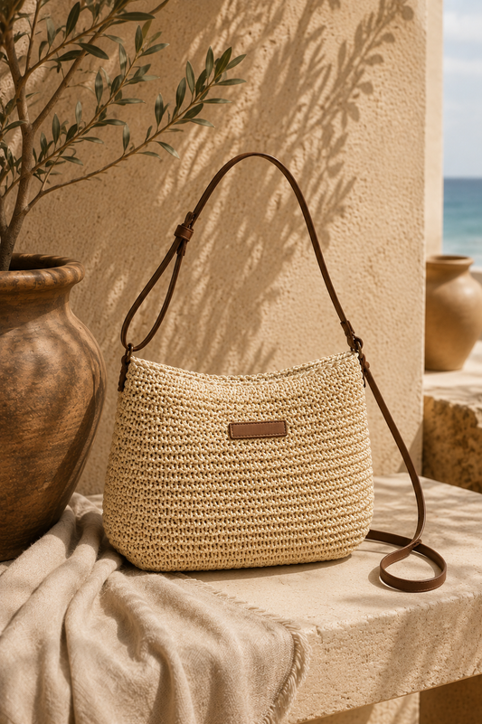 Livia | Bolso tejido de hombro