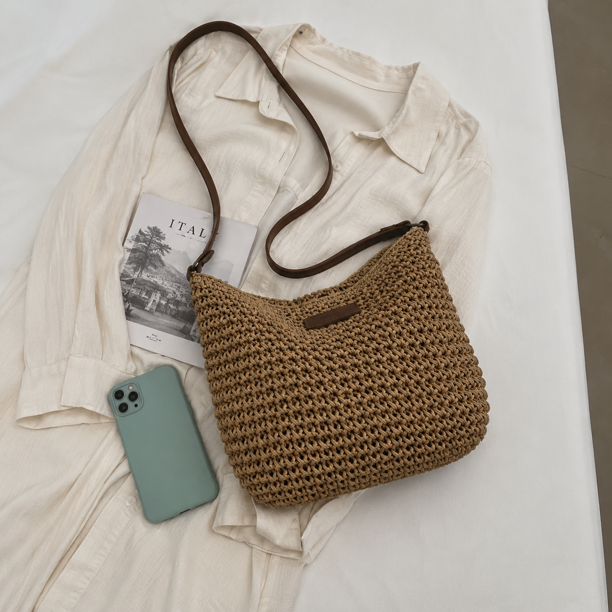 Livia | Bolso tejido de hombro