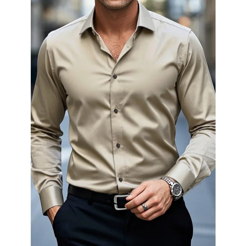 Salamanca | Camisa entallada de manga larga